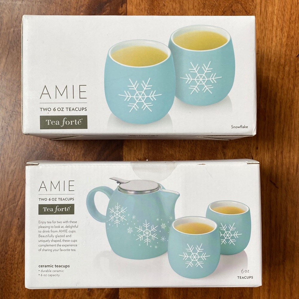 Tea Forte Amie teacups